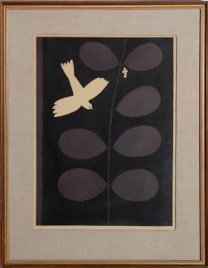 LEE DORIS 1900-1900,WHITE BIRD,Stair Galleries US 2014-12-06