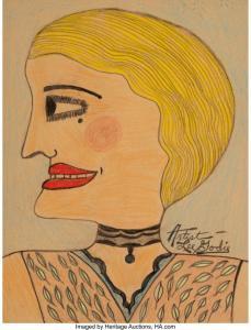 LEE Godie 1908-1994,Profile of a Woman,Heritage US 2024-03-13