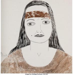 LEE Godie 1908-1994,Woman with a Headband,Heritage US 2024-03-13