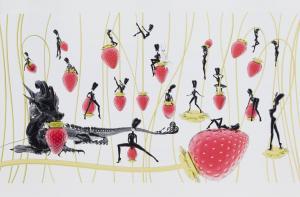 LEE Hye Rim 1963,Strawberry Garden,Webb's NZ 2022-02-15
