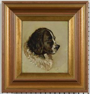 LEE JAMES,Portrait of a Bernese Mountain Dog,Brunk Auctions US 2019-01-25