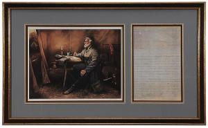LEE Robert E 1807-1870,Civil War General,1865,Brunk Auctions US 2014-07-12