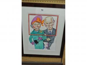 LEE Stephen 1900,The Queen and Duke of Edinburgh,1977,Wotton GB 2014-04-15