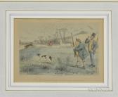 LEECH John 1817-1864,Hunting Scene,Skinner US 2017-11-16
