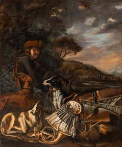 LEEMANS Anthonie,A huntsman with his dogs and equipment,AAG - Art & Antiques Group 2018-11-26