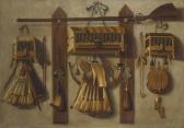 LEEMANS Johannes 1633-1688,Trompe-l'oeil sur le thème de la chasse,Christie's GB 2022-05-18
