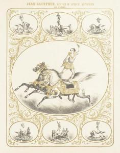 LEFèBVRE Charles 1846-1894,Jean Gaertner, écuyer du Cirque Napoléon de Paris,Ader FR 2017-12-13