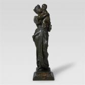 LEFEBVRE A,a mother and child,19th-20th century,Freeman US 2020-07-07
