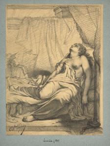LEFEBVRE Charles V.E.,La mort de Lucrèce,Artcurial | Briest - Poulain - F. Tajan 2023-09-26