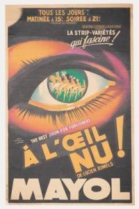 LEFEBVRE René 1914-1975,The best show for foreigners , à l'œil nu ! De Luc,Neret-Minet FR 2022-01-31
