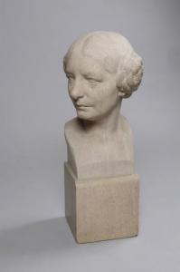 LEFEVRE Camille 1853-1947,Buste de femme aux chignons,1921,Lasseron et Associees FR 2011-06-20