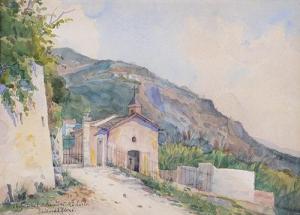 LEFEVRE EDOUARD 1868-1939,Chapelle de l'Annunciade, Montecarlo,Meeting Art IT 2013-04-25