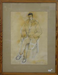 LEFEVRE Marcel,Portrait de jeune homme,1954,Rops BE 2017-06-25