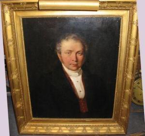 LEFEVRE 1753-1774,Portrait d"homme au gilet,Rennes Encheres FR 2013-04-07