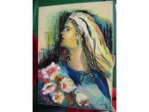 LEFIEVRE Evelyne,Femme au bouquet de fleurs,Boureau Eric FR 2007-05-14