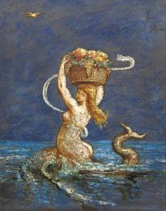 LEFORT DES YLOUSES Arthur Henri,Sirens, allegories of Abundance and Fame,Woolley & Wallis 2019-06-19