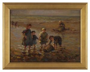 LEFORT Jean 1948,Beach Combers,New Orleans Auction US 2020-05-30