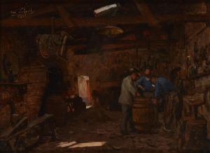 LEFORT Jean Louis 1875-1954,The farriers,1901,Rosebery's GB 2023-03-29