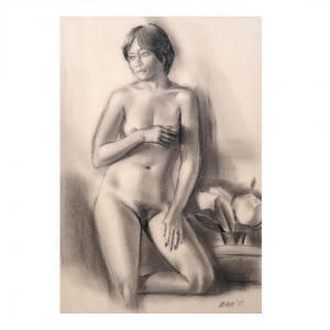 LEGASPI Cesar 1917-1994,Nude,1977,Leon Gallery PH 2024-04-20