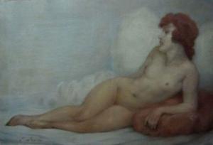 LEGENDRE E,Femme nue allongée,Artcurial | Briest - Poulain - F. Tajan FR 2013-02-08