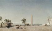 LEGENDRE Léon Adolphe 1800-1800,Vue d'Alexandrie et du port Mariette,Millon & Associés FR 2005-02-09