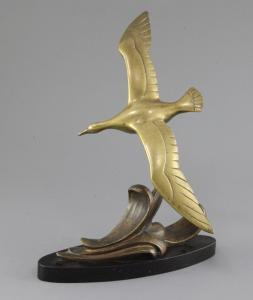 LEGER A,model of a seagull flying over waves,Gorringes GB 2017-03-21