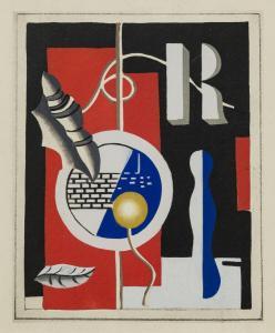 LEGER Fernand 1881-1955,Composition cubiste,1929,Boisgirard - Antonini FR 2024-04-23