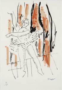 LEGER Fernand 1881-1955,La danseuse,1952,Art Bank JP 2009-11-27