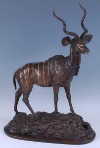 Leggat Robert 1963,Standing Kudu,2006,Lacy Scott & Knight GB 2022-03-18