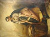 LEGGETT Alexander 1828-1884,Fish Girl, New Haven,1844,Bonhams & Goodman AU 2007-11-27