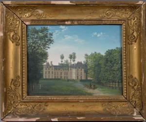 LEGRAND Jenny 1800-1900,Vues de château,1829,Beaussant-Lefèvre FR 2016-10-26