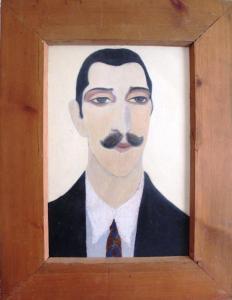 LEGRAND Marcel 1890-1933,Jeune homme à la moustache,Lafon FR 2013-07-11