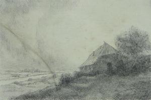 LEGROS Alphonse 1837-1911,Rural building,Burstow and Hewett GB 2013-05-01