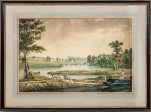 LEHMAN GEORGE,A VIEW ON THE DELAWARE,1827,Stair Galleries US 2017-03-11