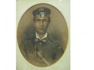 LEIBOVSKY M 1800-1900,Portrait d homme en uniforme,ARCADIA S.A.R.L FR 2008-12-14