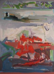 LEIBSOHN Leo 1924-1995,UNTITLED RED,Clark Cierlak Fine Arts US 2019-05-04