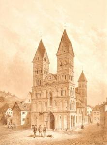 LEICHTLE Ad,Der Dom zu Andernach am Rhein,1872,Allgauer DE 2015-04-16