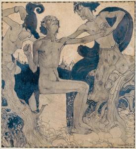 LEIDENFROST Sandor 1888,Illustration,1911,Nagyhazi galeria HU 2018-09-25
