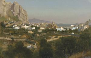 LEIGHTON Frederick 1830-1896,Capri–Sunrise,1859,Christie's GB 2018-10-31