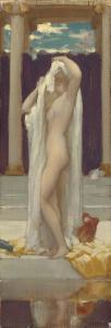 LEIGHTON Frederick 1830-1896,Study for The Bath of Psyche,Christie's GB 2005-06-16