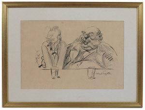 LEIGHTON RAWSON Albert 1829-1902,two men at a bar,Serrell Philip GB 2018-01-11