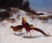 LEIGHTON Scott 1849-1898,A Winter Morning,Barridoff Auctions US 2015-10-16