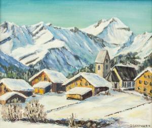 LEISINGER DORI 1925-2011,a winter landscape scene,888auctions CA 2018-09-27