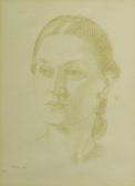 LEIST Frederick William 1878-1945,Portrait of a Lady,1943,Shapiro AU 2015-07-26