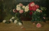 LEISTNER Albrecht 1887-1950,Basket of roses,1918,Bonhams GB 2006-02-21