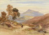 LEITCH William Leighton 1804-1883,THE VIEW FROM BRIGA LOOKING WEST,Mellors & Kirk GB 2018-03-07