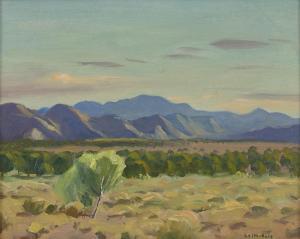 LEITH ROSS Harry 1886-1973,The Pinto Hills,Freeman US 2023-12-05