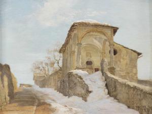 LEITNER Thomas 1876-1949,Kapelle im Winter,Palais Dorotheum AT 2020-04-08