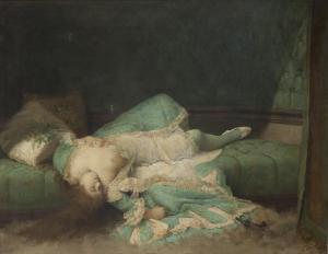 LEJEUNE Adolphe Frédéric 1879-1912,La suicida,Wannenes Art Auctions IT 2012-05-29