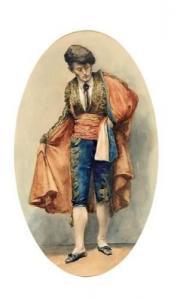 lejeune Adolphe Frédéric 1818-1897,Le toréador.,1876,Damien Leclere FR 2009-12-19